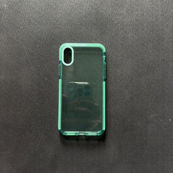 Green Transparent Iphone XS case - Picture 3 of 6